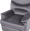 ESLOV - TV-fauteuil - Grijs - Fluweel