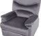 ESLOV - TV-fauteuil - Grijs - Fluweel