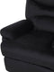 ESLOV - TV-fauteuil - Zwart - Fluweel