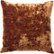 Dutch Decor Sierkussen Amber - Velvet - Koper - 45x45 cm (BxD) - Polyester - Kleur Brown Patina
