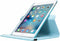 Tablet Hoes Geschikt voor iPad Air 2 (2014) - 360° Draaibare Bookcase - Lichtblauw