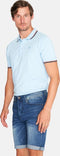 Mario Russo Denim Short Dark Used - Korte Spijkerbroek - Comfortabele Zomerbroek - Maat XL