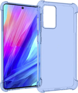 iMoshion Hoesje Geschikt voor Samsung Galaxy A52 (4G) / A52s / A52 (5G) Hoesje Siliconen - iMoshion Shockproof Case - Blauw