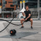 Battle Rope 9 meter Geel - Trainingstouw voor Crossfit en Krachttraining