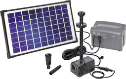 Esotec Napoli LED 101774 Solar pompset incl. verlichting, incl. batterij 750 l/h