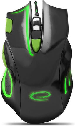 Esperanza EGM401KG muis USB Type-A Optisch 2400 DPI Rechtshandig