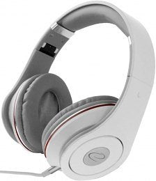 Esperanza EH141W headphones/headset Head-band Grey,White