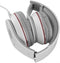 Esperanza EH141W headphones/headset Head-band Grey,White