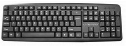 Esperanza EK134 keyboard USB Black