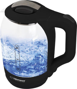 Esperanza EKK025K Waterkoker 1,7 l Zwart, Multi kleuren 1500 W