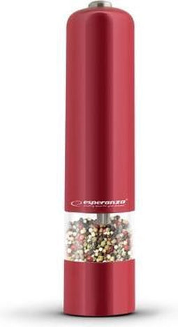 Esperanza Elektrische Pepermolen Malabar - Rood