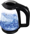 Esperanza Missouri | Glazen Waterkoker | Blauw LED-Verlichting | 1,7 Liter | 1500W | Ingebouwd Maasfilter | Zwart