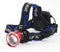 Esperanza Procyon | Hoofdlamp LED Cree T6 met Zoom Funktie | tot 300m | 600 lumen | Water- Stoof- Stotendicht | Aluminium 225g