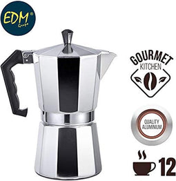 Espresso maker Aluminium 12 kops -Percolator - Italiaanse Koffiepot - Espresso