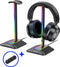 URGOODS Headset Stand - Koptelefoonhouder - RGB LED Licht - Kabel Organizer