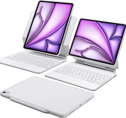 ESR - Rebound 360 Toetsenbordhoes - iPad Air 13 - Afneembaar en Verstelbare Magneetstandaard