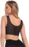 MAGIC Bodyfashion Dream Bra Lace - Bh zonder beugel - Zacht kant - Zwart - XXL