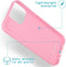 iMoshion Hoesje Geschikt voor iPhone 13 Pro Max Hoesje Siliconen - iMoshion Color Backcover - Roze