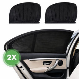 Travelhawk Zonnescherm Auto Baby - UV Protectie - Blokkeert 97% UV-stralen (2 stuks)
