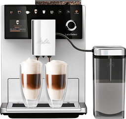 Melitta Latte Select F630E211 - Volautomatische koffiemachine - Double Cup modus - Zilver