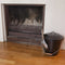 Esschert Design - Asemmer met schep - Haardvuur accessoires - Staal - Zwart