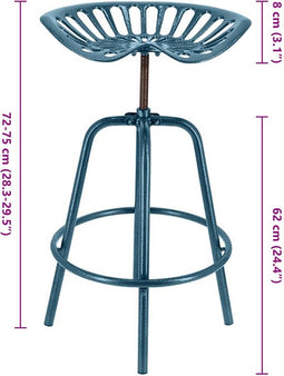 Esschert Design Barstoel Tractor blauw