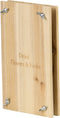 Esschert Design bloemen/bladeren/kruidenpers - hout - 23 x 14 cm