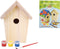 Esschert Design - Doe Het Zelf Nestkastje Met Verf - 15 x 12 x 20 cm