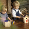 Esschert Design - Doe Het Zelf Nestkastje Met Verf - 15 x 12 x 20 cm