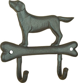 Esschert Design Haak Hond Op Bot Gietijzer 19,5X5X18,5 CM