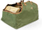 Esschert Design - Haardbloktas - Haardvuur accessoires - Textiel - Groen