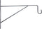 Esschert Design Hanging basket Haak Klassiek L