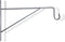 Esschert Design Hanging basket Haak Klassiek L