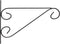 Esschert Design - Hanging basket haak krul M