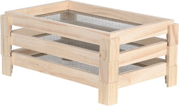 Esschert Design houten Bloemen- en kruidendroogrek L 36,8 x D 23,5 x H 16