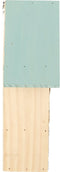 Esschert design insectenhotel - hout - mintgroen/naturel - 24.5x10.5x29cm - bijenhotel/Insectenhuis