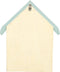 Esschert design insectenhotel - hout - mintgroen/naturel - 24.5x10.5x29cm - bijenhotel/Insectenhuis