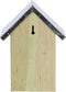 Esschert Design Insectenhotel - rood - hout en RVS - 18 x 15 x 24 cm
