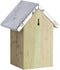 Esschert Design Insectenhotel - rood - hout en RVS - 18 x 15 x 24 cm