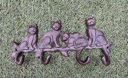 Esschert Design kapstok kattenstaartjes