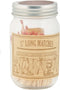Esschert Design Lucifers In Pot 8 X 13,4 Cm Glas/hout Naturel