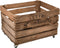 Esschert Design Opbergkrat Appel 40 X 49,5 X 35,2 Cm Hout Bruin