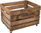 Esschert Design Opbergkrat Appel 40 X 49,5 X 35,2 Cm Hout Bruin