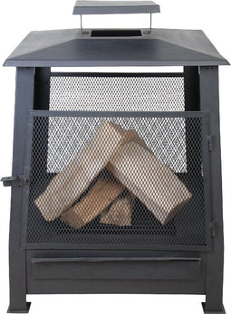 Esschert Design - Pagoda Buitenhaard Zwart - Vuurhaard - Staal - Zwart