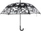 Esschert Design Paraplu Natuur 116 X 91,2 Cm Polyester Zwart