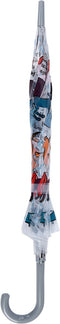 Esschert Design Paraplu transparant It's raining cats & dogs Ø83cm