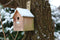 Esschert Design Pimpelmees - Vogelhuisje - 20 cm x 18 cm x 31 cm
