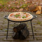 Esschert Design - Pizza bakplaat van gietijzer - Heat - Staal - Zwart