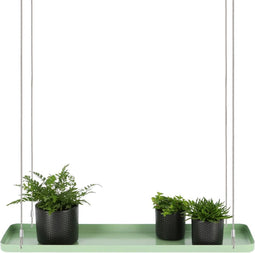 Esschert - Design - Plantenblad - hangend - rechthoekig - L - groen