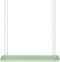 Esschert - Design - Plantenblad - hangend - rechthoekig - L - groen